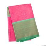 light pink cotton-silk saree