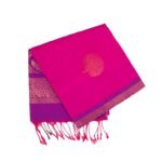 rani pink art silk