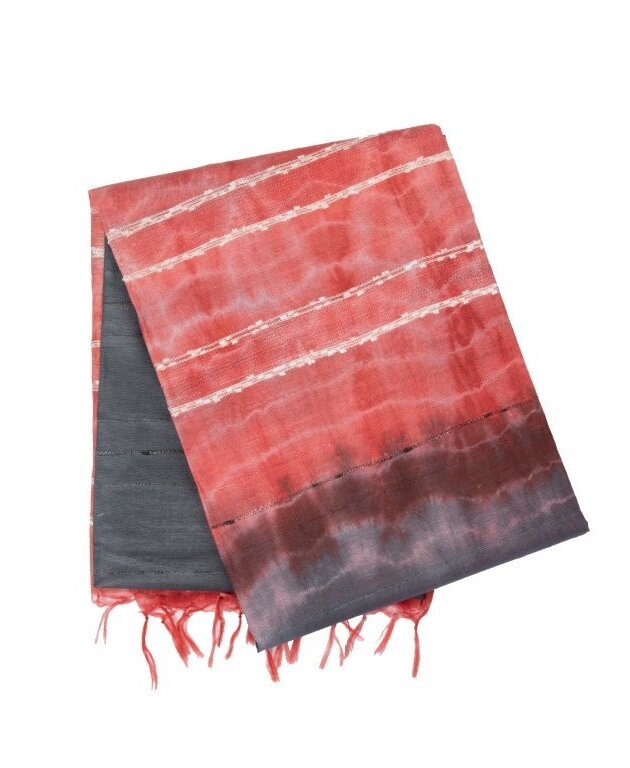dark grey art silk