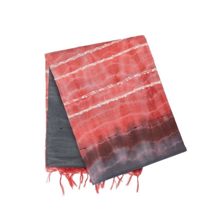 dark grey art silk