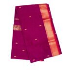 purple maheshwari silk