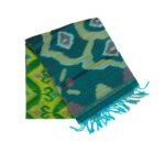 green cotton silk