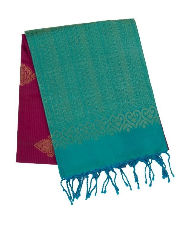 purple pure silk
