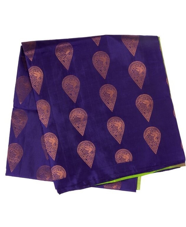 dark purple pure silk