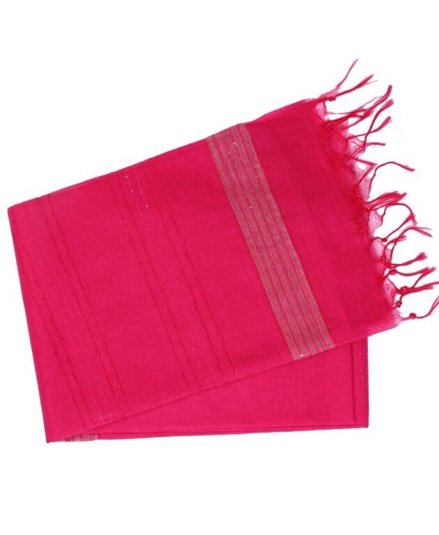rani pink art silk