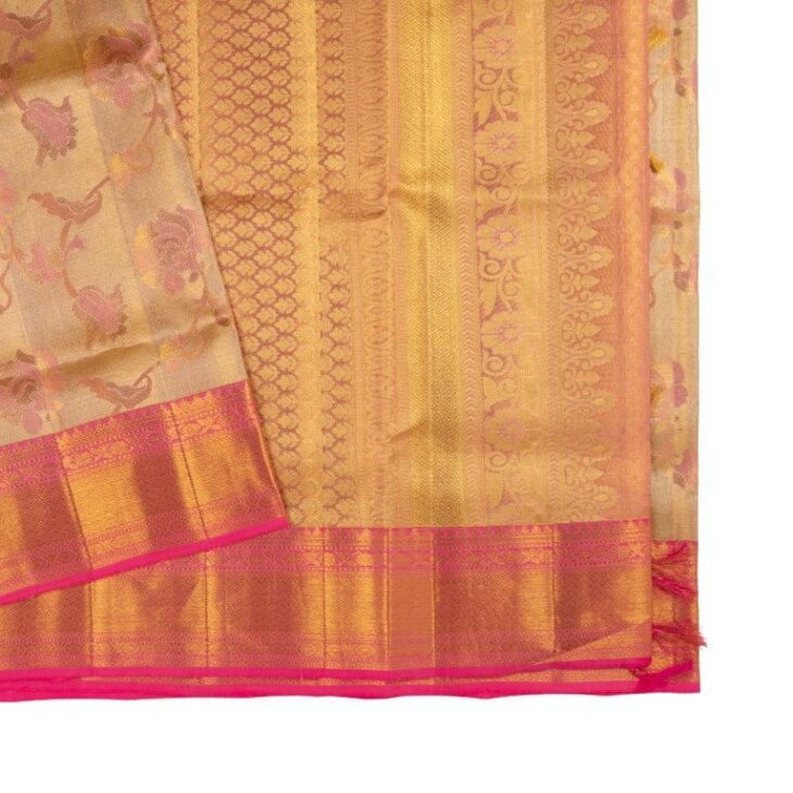 Pure silk bridal Saree - Image 2